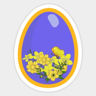 Easter eggs for Ukraine Sticker